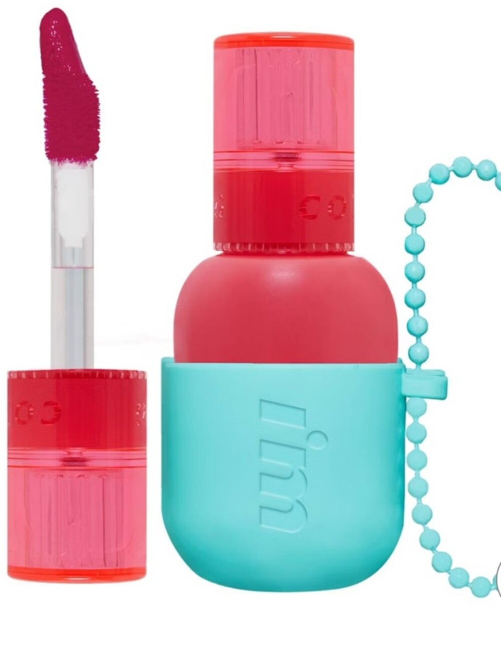 I'm Meme Water Gel Tint Key Ring - Bright Pink & Aqua